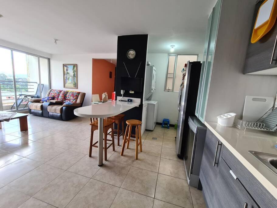 Apartment with city view in Oasis de San José Exterior foto